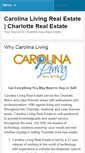 Mobile Screenshot of carolinalivingrealestate.com